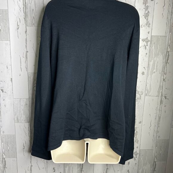 Carducci Women’s 2X Black Cardigan Dressy Embellishments Stretch EUC - Picture 5 of 8